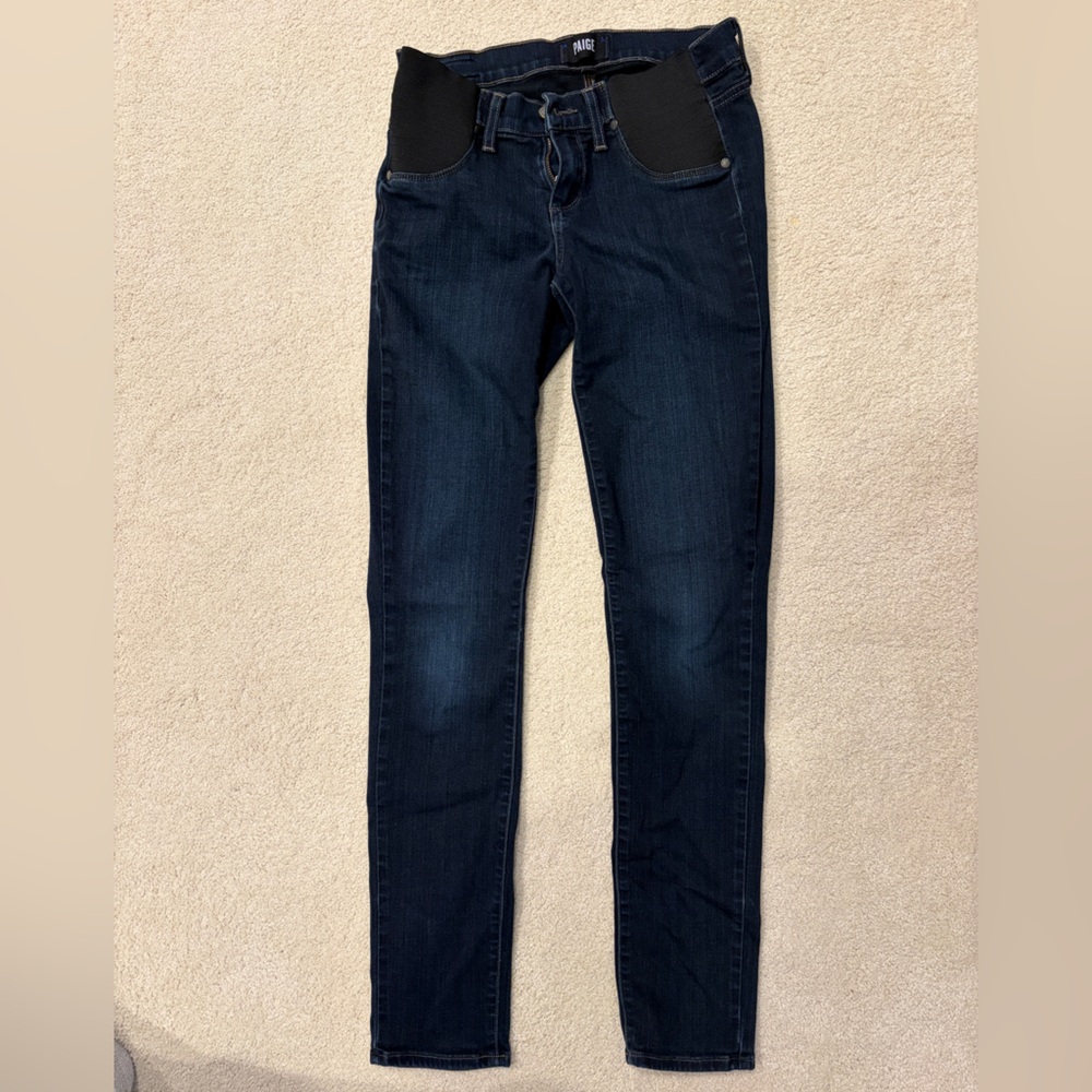 PAIGE Skyline Skinny Maternity Jeans